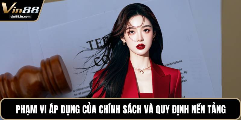 Phạm vi áp dụng của chính sách và quy định nền tảng