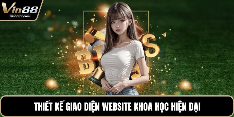 Thiết kế giao diện website khoa học hiện đại